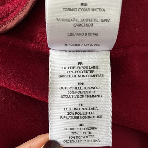 Soia & Kyo Wool Waterfall Coat (NWT) - Picture 12 of 13